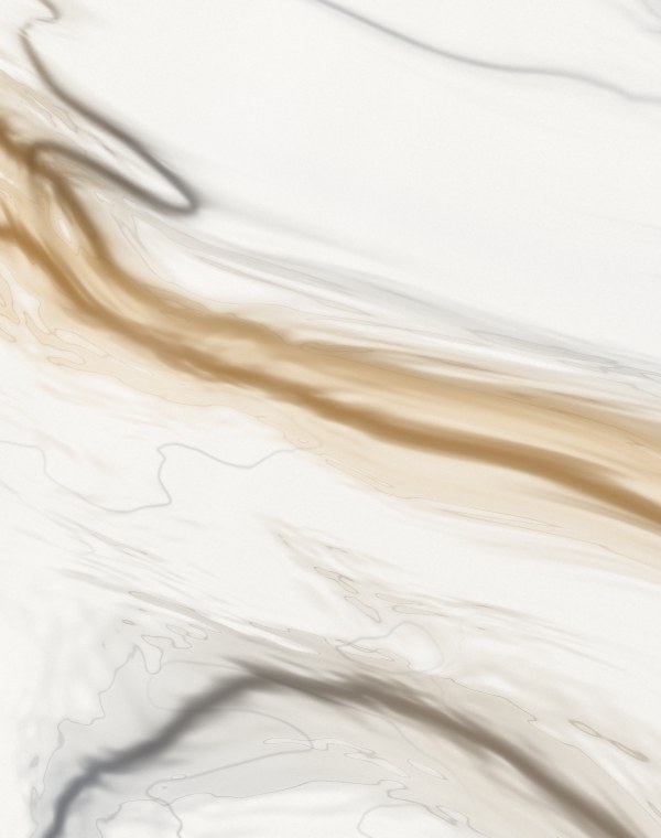 Calacatta Oro, polished: glossy, with a bright reflection